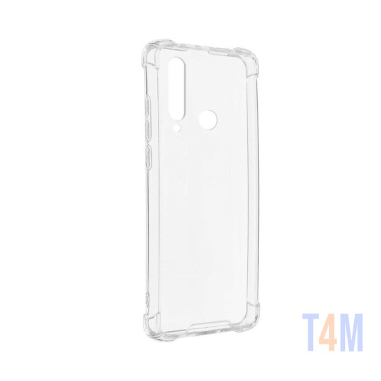 Silicone Hard Corners Case For Huawei Y7p Transparent